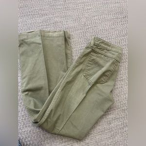 Ariat Green Trouser Jeans; size 27 Long, only worn twice